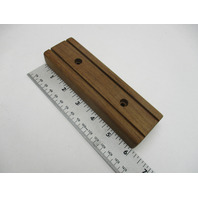 Teak Step Pad for Marine Boat Transom/Platform/Swim Ladder 6" L x 1-7/8" W 60944