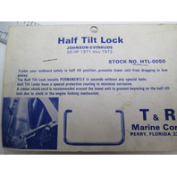 HTL-0050 T&R Marine Trailering Half Tilt Lock Evinrude Johnson 50hp 1971-72