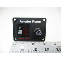 72045 Mayfair Boat Livewell Aerator Pump 2 Position Switch  & Fuse Panel