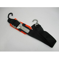 Marine Boat Trailer Tie-Down Strap 1" x  4' with Protective Abrasion Pad