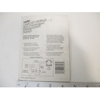 Rule 49PWC Personal Watercraft Bilge Pump On / Off Switch