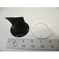 DBS-2B T-H Marine Duck Bill Scupper White/Black