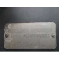 0986380 OMC Cobra 4.3L V6 Stern Drive Upper Unit Gear Case 21:19
