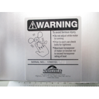 1780112-A Springfield Marine 11 1/4" Outboard Manual Adjustable Jack Plate
