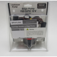 JOHNSON LIVEWELL CARTRIDGE AERATING PUMP-Inline 750 GPH 28703