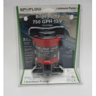 JOHNSON LIVEWELL CARTRIDGE AERATING PUMP-Inline 750 GPH 28703