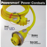 F30C12-SY Furrion Powersmart Yellow 12ft 30AMP 125V Marine Boat Power Cable