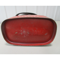 Vintage Johnson Evinrude Mile Master 4 Gal 2 Line Pressure Gas Fuel Tank