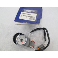 0763709 i-Command Classic Trim Tilt  GAUGE Kit Evinrude Outboard 2" White Chrome