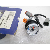 0763380 I-Command Classic Fuel Level GAUGE Kit Evinrude Outboard 2" White Chrome