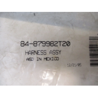 84-879982T20 Mercury 20FT Smartcraft 10Pin Can Data Harness W/Resistors