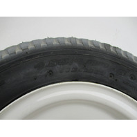 4.80/4.00-8 Duro Trailer Tire 5 Bolt Load Range B White Rim