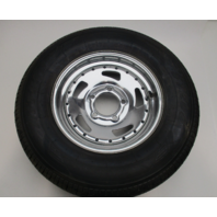 Atturo ST175/80R13 91/87L Load C 6 Ply Trailer Tire Chrome Wheel