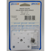 273256-1 SeaDog Boat Bimini Top Nylon 4 Hole Side Mount Deck Hinges
