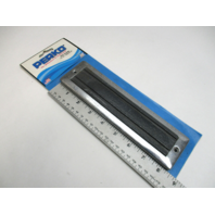 Perko Step Plate 8-3/8" x 2-1/4" Chrome Plated Zinc w/ Rubber Insert 2 Per Pack