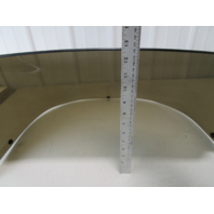 Marine Boat Tinted Windshield Plexiglass Bubble Windscreen 27" W x 12 3/4" H
