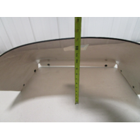 Marine Boat Tinted Windshield Plexiglass Bubble Windscreen 25 1/4" W x 13 1/4" H
