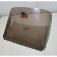 Marine Boat Tinted Windshield Plexiglass Bubble Windscreen 25 1/4" W x 13 1/4" H