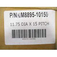 NM8895-10150 11 3/4 X 15P Stainless Steel Nissan 60A/B & 70A/B Outboard Prop