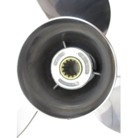 NM8895-10150 11 3/4 X 15P Stainless Steel Nissan 60A/B & 70A/B Outboard Prop