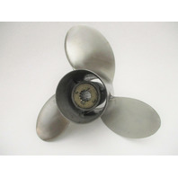 76228A5 10 3/8" X 13P SS Prop for Mercury Mariner 35-70HP Outboards 13 Spline