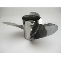 Yamaha M16 3 Blade Stainless Steel Propeller 14 1/4" X 16 Pitch Prop 150-350HP