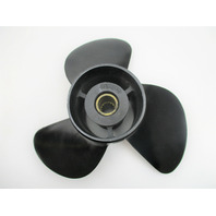 13 3/4" X 17 Pitch Painted "M" SS Propeller for 150-250 HP Yamaha 15 Spline