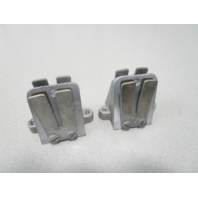 379689 OMC Reed Cage Leaf Plate Block Set (2) Evinrude Johnson 9.5 Hp Outboard