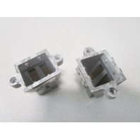 379689 OMC Reed Cage Leaf Plate Block Set (2) Evinrude Johnson 9.5 Hp Outboard