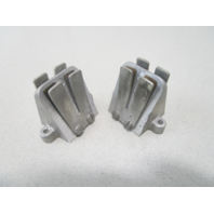 379689 OMC Reed Cage Leaf Plate Block Set (2) Evinrude Johnson 9.5 Hp Outboard