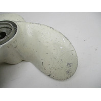 389944 9.2 x 12Pitch NON-THRU HUB EXHAUST Prop 13 Tooth Evinrude Johnson 14-28hp