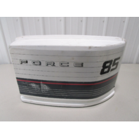 F3C630944 Force Outboard 85 HP Cowling Top Cover Hood White Cowl 630944