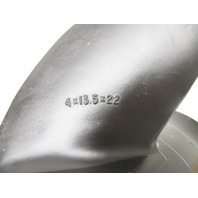 13.5 x 22 Pitch 4 Blade Composite Prop for Volvo Penta SX & Cobra Stern Drive