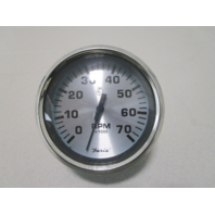 TC9004B Faria Marine Boat Outboard Tach Tachometer 7K 7000 RPM 3 1/4" Silver