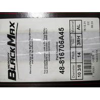 816706A45 10 3/8 x 14 Pitch Prop Mercury Mariner 25-70 HP Outboards 13 Spline