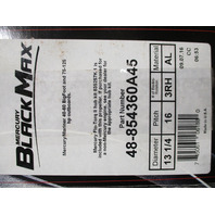 Black Max 13 1/4 x 16 P Prop Mercury Mariner 40-125 HP Outboards 4.25" Gearcase