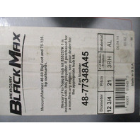 Black Max 12 3/4 x 21P Prop Mercury Mariner 40-125 HP Outboards 4.25" Gearcase