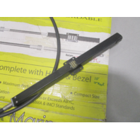 350011 Pretech Marine 11' FT Marine Boat Rack and Pinion Steering Cable Black
