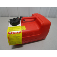 Yamaha Outboard 3 Gallon 12L Remote Portable Plastic Gas Fuel Tank W/ Gauge