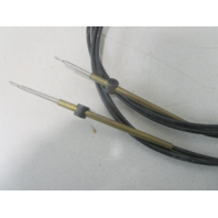 Used 10' ft Gen I Mercury Mercruiser Throttle Shift Control Cable Set (2)