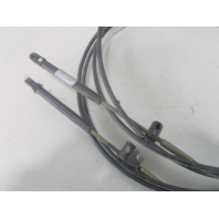 Used 10' ft Gen I Mercury Mercruiser Throttle Shift Control Cable Set (2)