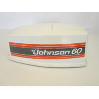 389307 Top Engine Cowl Motor Cover for Johnson Sea Horse 60 HP 55 Hp Outboard
