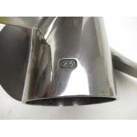 MAR-14725-R1-00 Turbo FXP 3 Blade SS 14 3/4" X 25 Pitch Prop Yamaha 150-350HP