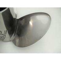 MAR-14725-R1-00 Turbo FXP 3 Blade SS 14 3/4" X 25 Pitch Prop Yamaha 150-350HP