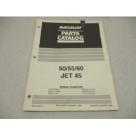 90-817352-91 1994 Quicksilver Mercury Outboard Parts Catalog 50-60 HP JET 45