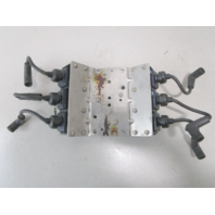 7370A13 195872 Ignition Coils (6) & Mounting Plate Mercury Mariner Outboard