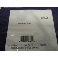18-2877 314421 OMC Evinrude Johnson Outboard Baffle Plate Gasket