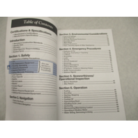 NMMA 2005 Pontoon / Deck Style Boats Owner's Operator Manual