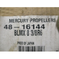 48-16144 Mercury Black Max 8-3/8  x 6 Pitch 3-Blade Prop 4-6HP 12 Spline