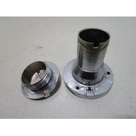 91049 Chrome Metal Marine Boat Gas Cap & Filler Tube